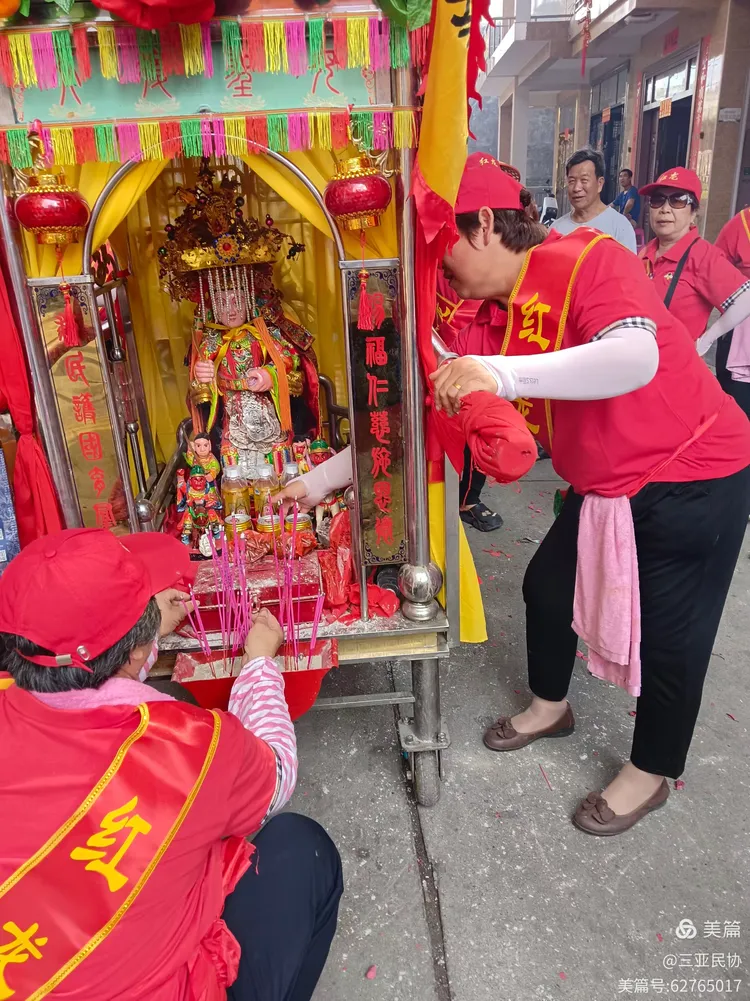 崖州港门村恭迎龙神民俗文化活动